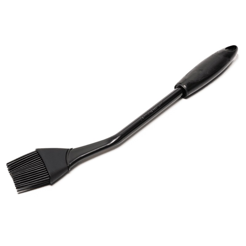 Elizabeth Karmel's 12-Inch Stainless Steel and Black Super Silicone