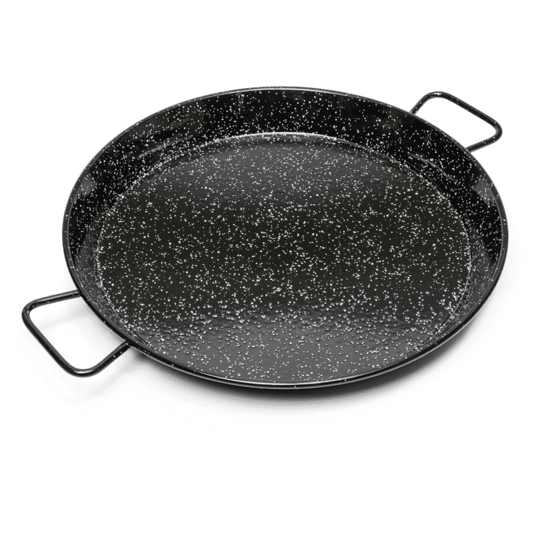 Enameled Paella Pans, 10-Inch Pan For Up To 2 Servings