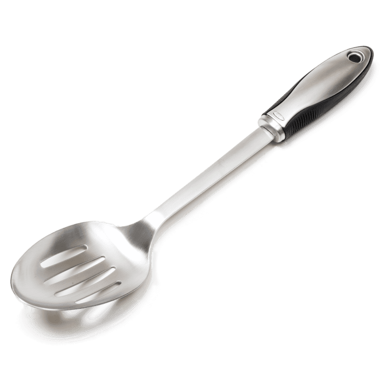 oxo steel slotted serving spoon