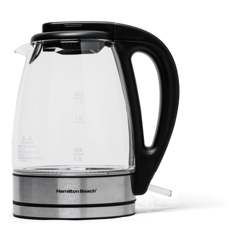 Hamilton Beach Temperature Control Glass Electric Hot Water Kettle