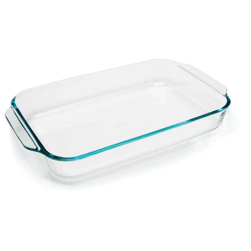 Pyrex® 3-quart, 9 X 13 Glass Baking Dish with Blue Lid