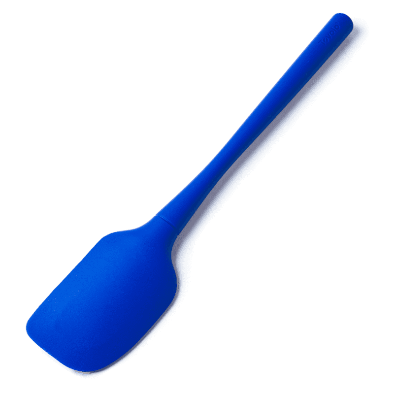 Tovolo Elements All Silicone Spatula for Scraping, Spreading Food, Mixing,  Prep Processing and More Blueberry