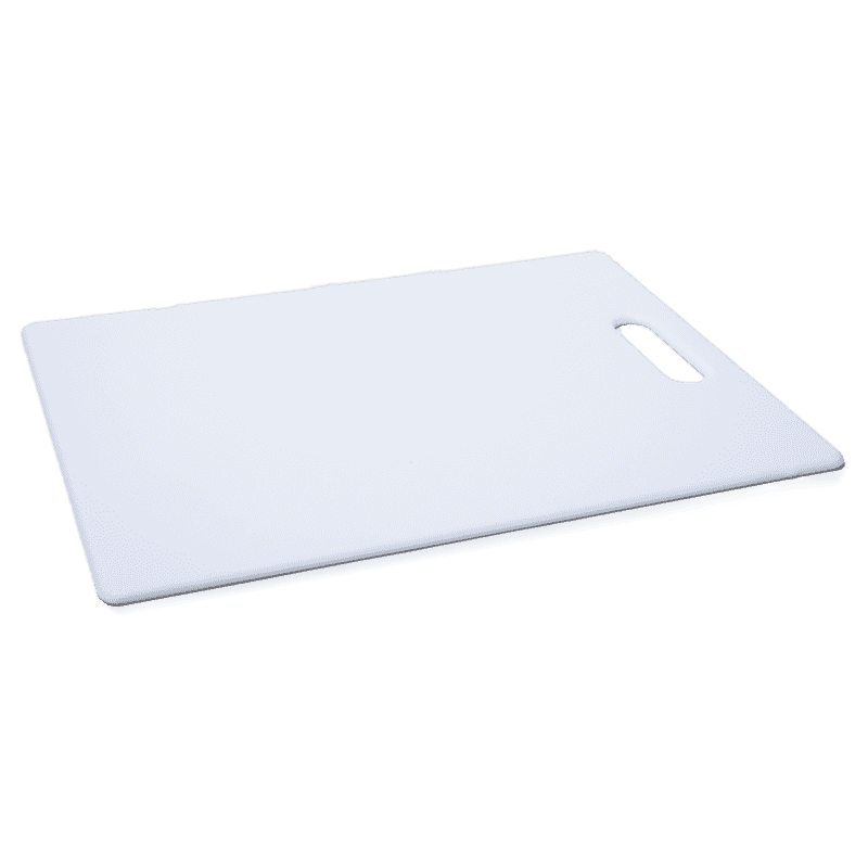 Farberware Plastic Cutting Board, Set of 3 Rectangle, White