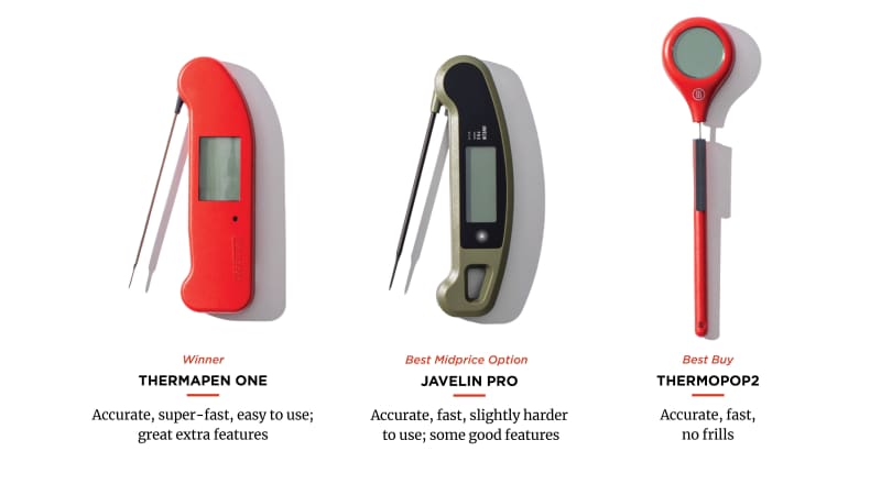 What is the best digital meat thermometer between Chefstemp, Thermapen, and Javelin  Pro? - Quora