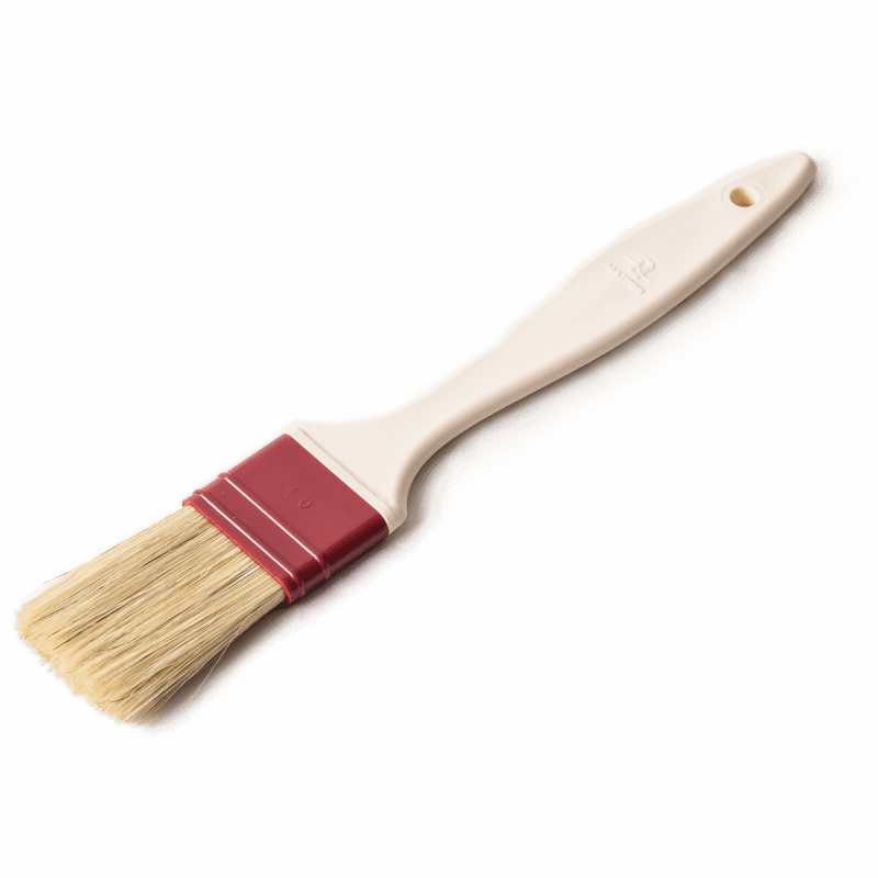 Matfer Bourgeat 116011 Flat 2 Bristle Pastry Brush