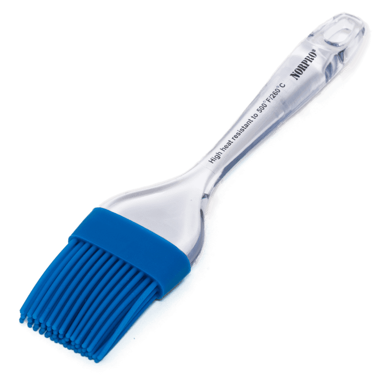 Norpro 7.5 Long Stainless Steel Silicone Basting Pastry Brush – Handy  Housewares