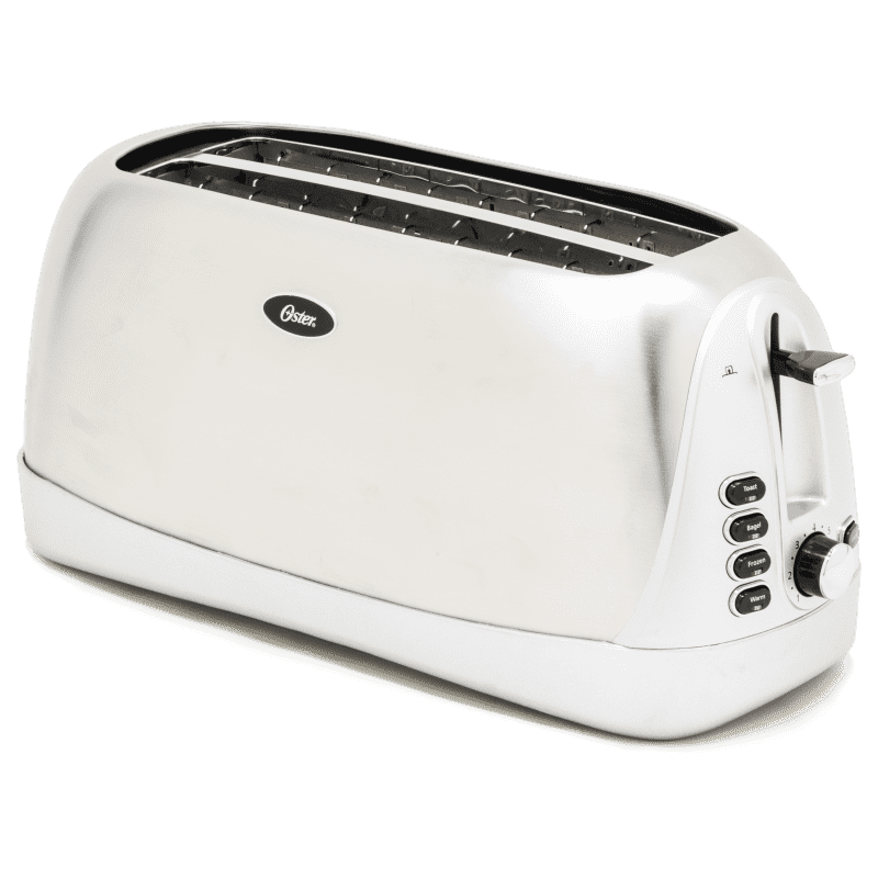 Long Slot Toaster, with Warming Rack