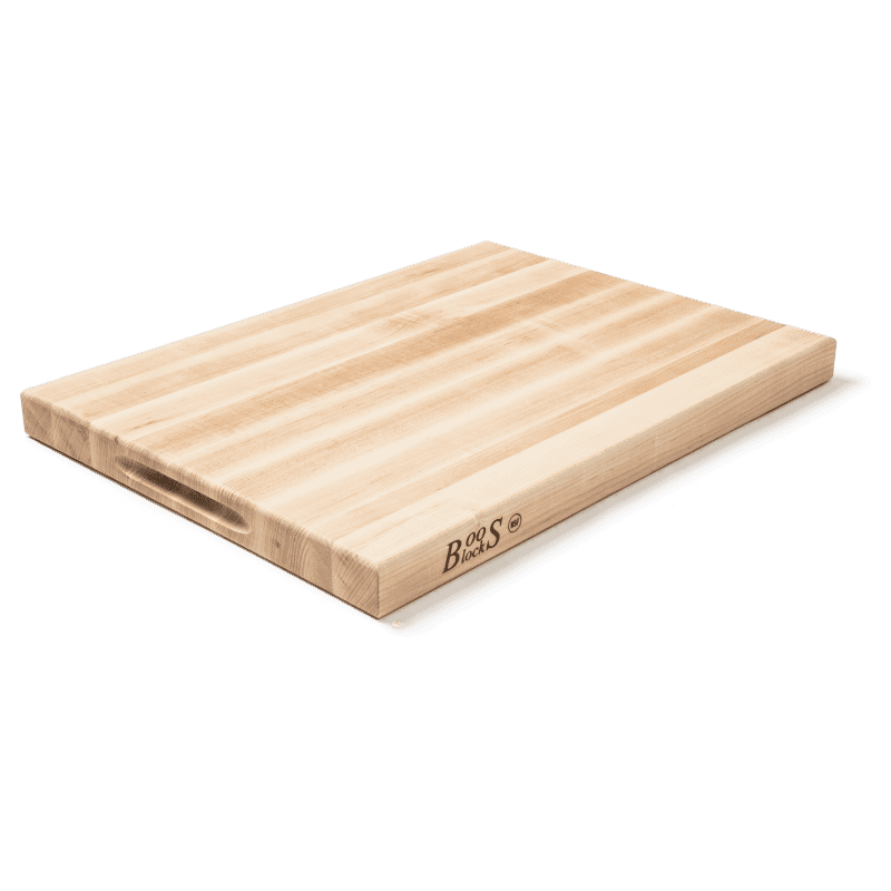 Choice 24 x 18 x 1/2 Red Polyethylene Cutting Board