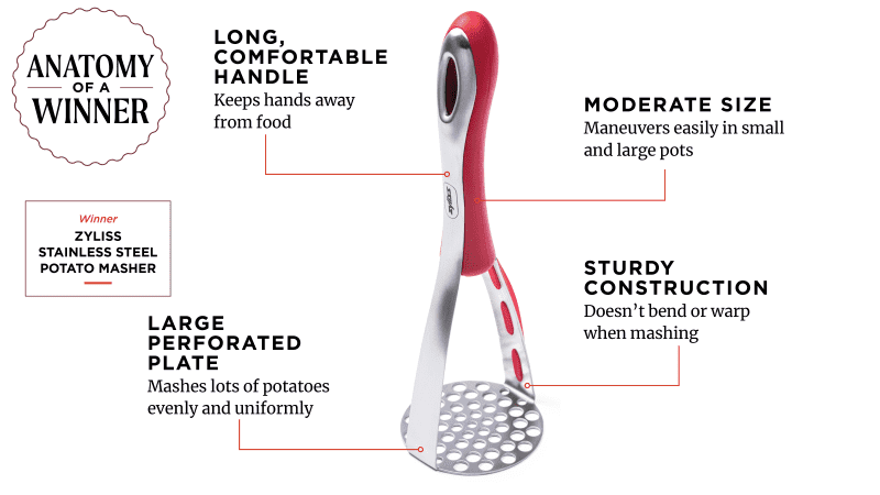 The Better Potato Masher - Hammacher Schlemmer