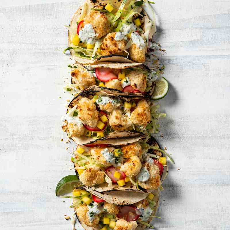 Vegan Baja-Style Cauliflower Tacos