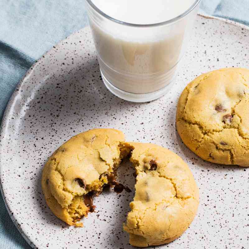 Chocolate Chip Cookies for One