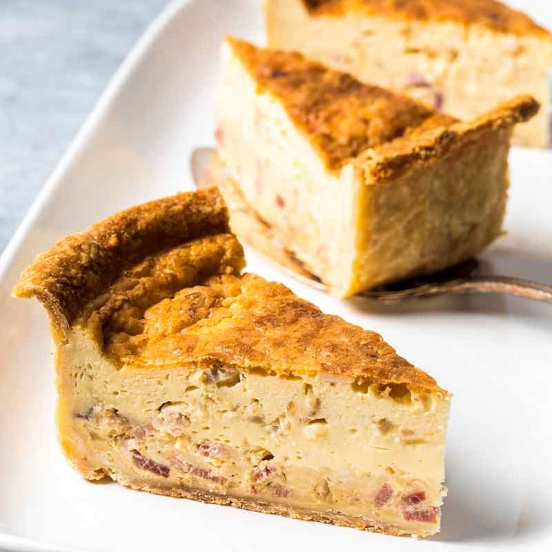 Deep-Dish Quiche Lorraine