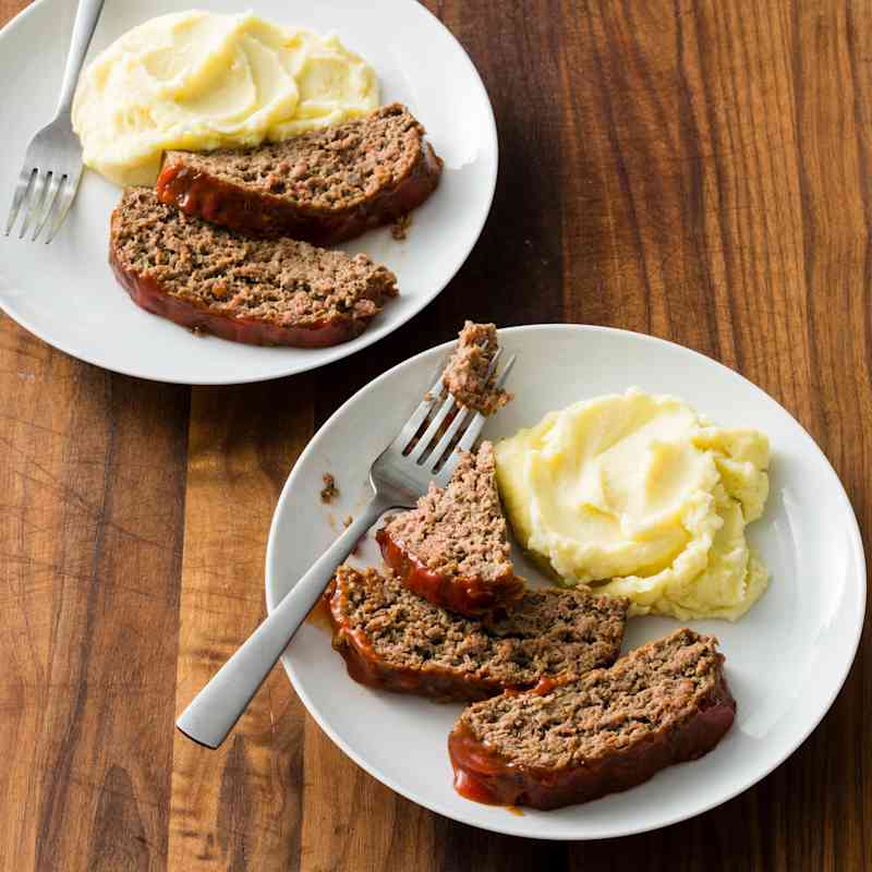 All-American Mini Meatloaves for Two