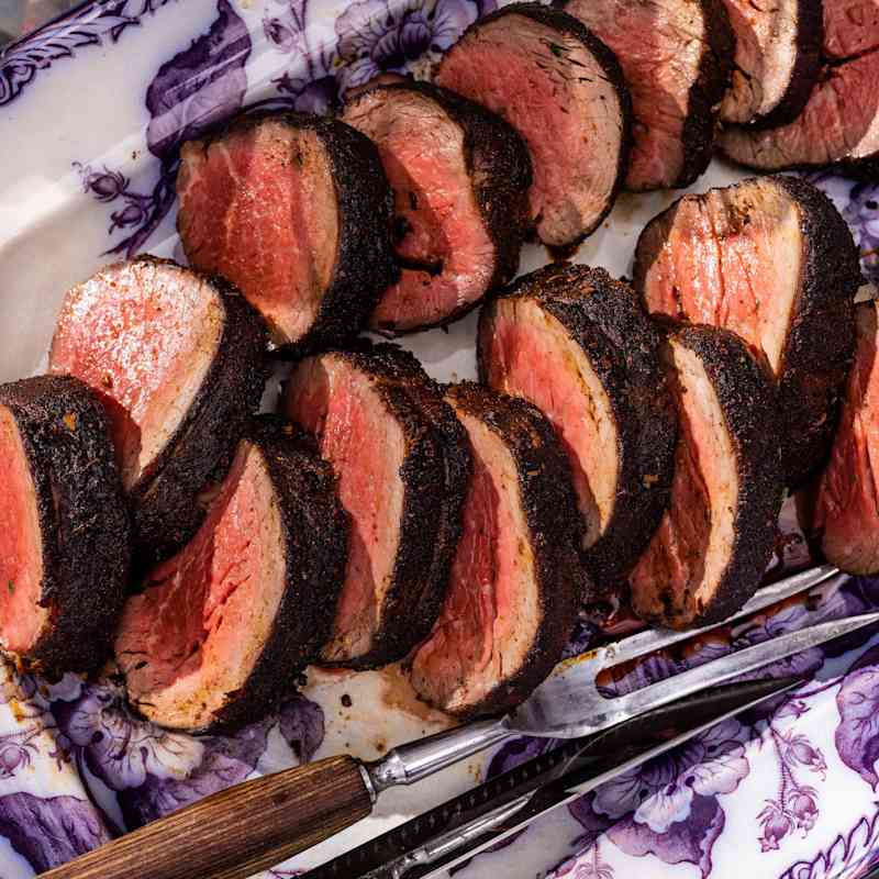 Easy Beef Tenderloin with Harissa Spice Rub