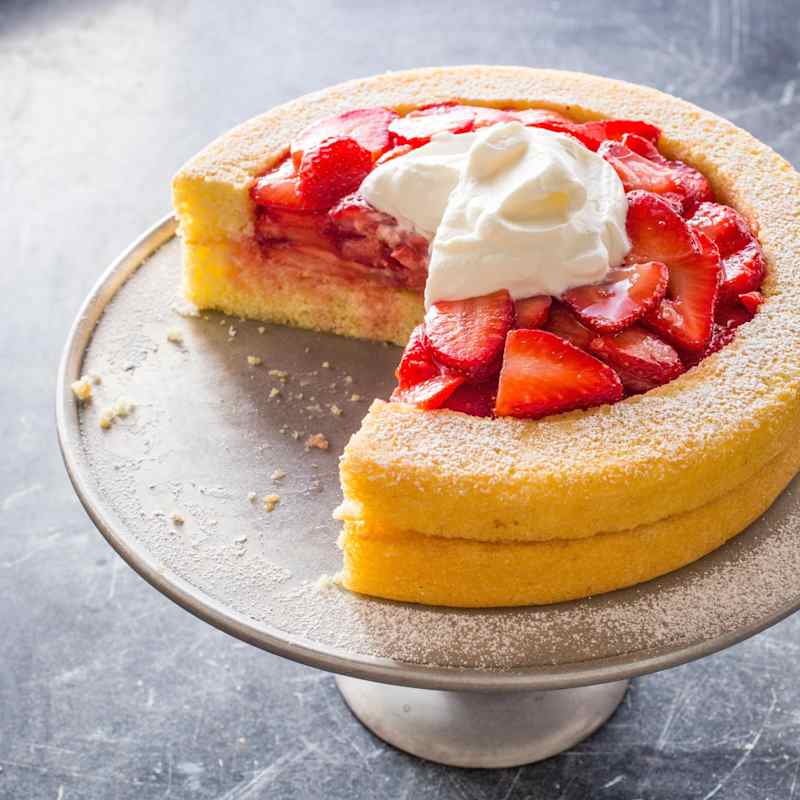 Refined Strawberry Shortcake