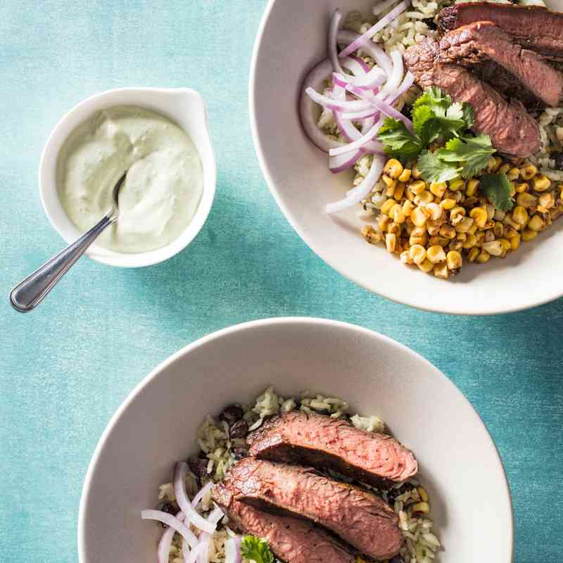 Skillet Burrito Bowl
