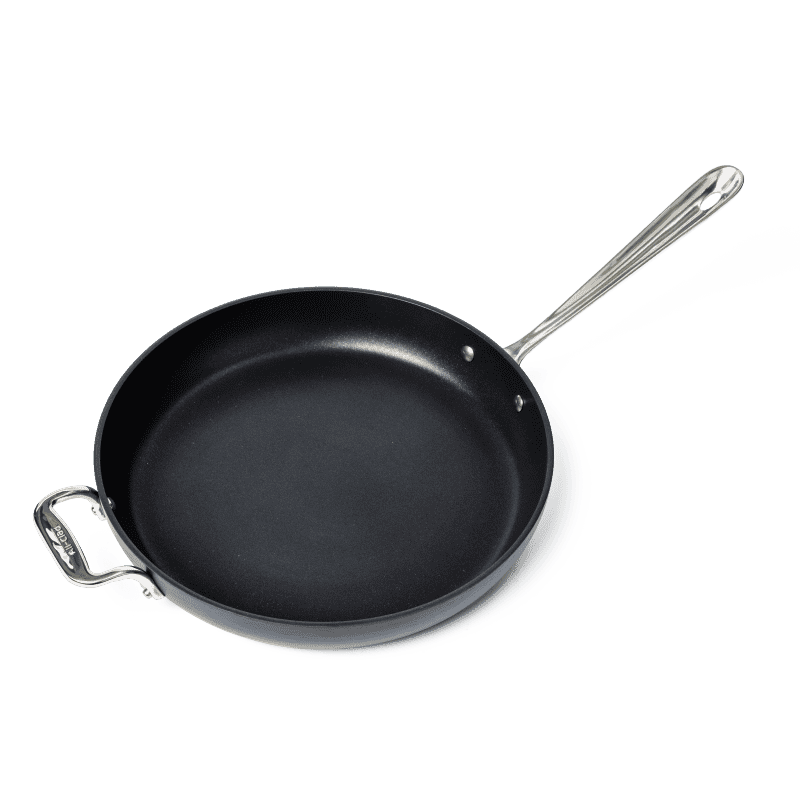 All-Clad HA1 Hard Anodized Nonstick Fry Pan with Lid, 12