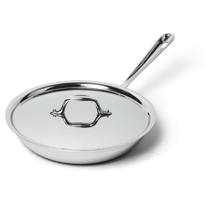 All-Clad Stainless-Steel Skillet with Lid, 12