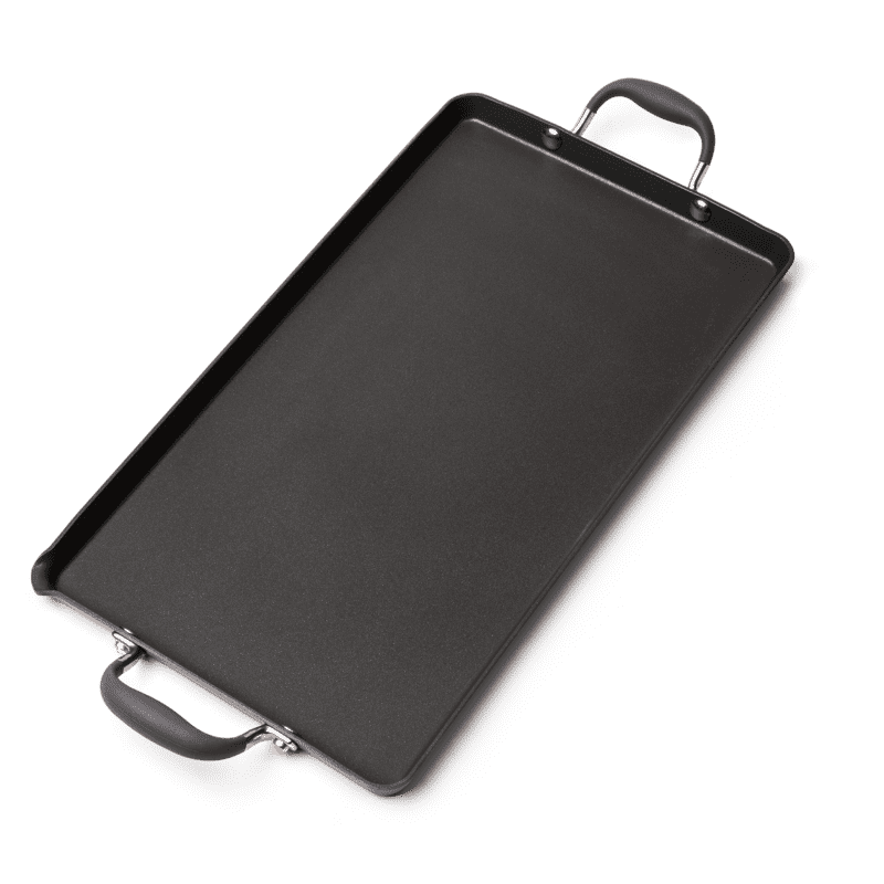 10-Inch x 18-Inch Double Burner Griddle with Mini Turner