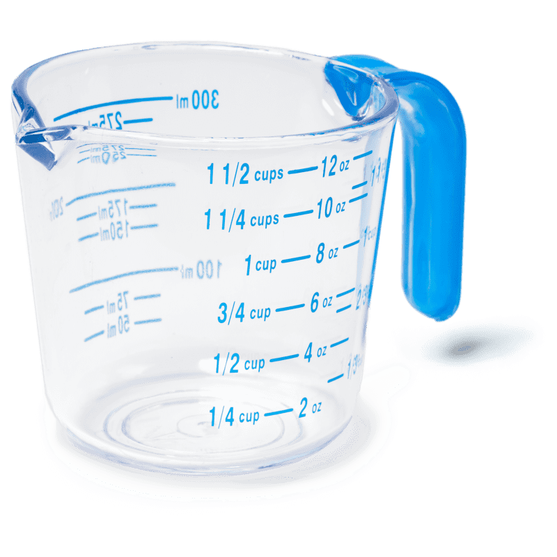 Buy The Oval Measuring Cups For Accurate Results 