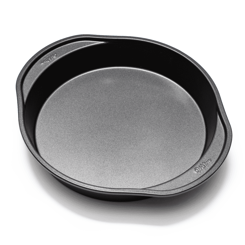 Crate & Barrel Slate Blue 9 Round Cake Pan + Reviews