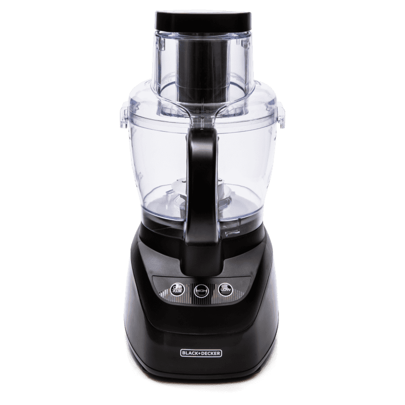 Black+Decker 8-Cup Food Processor - Black/Clear