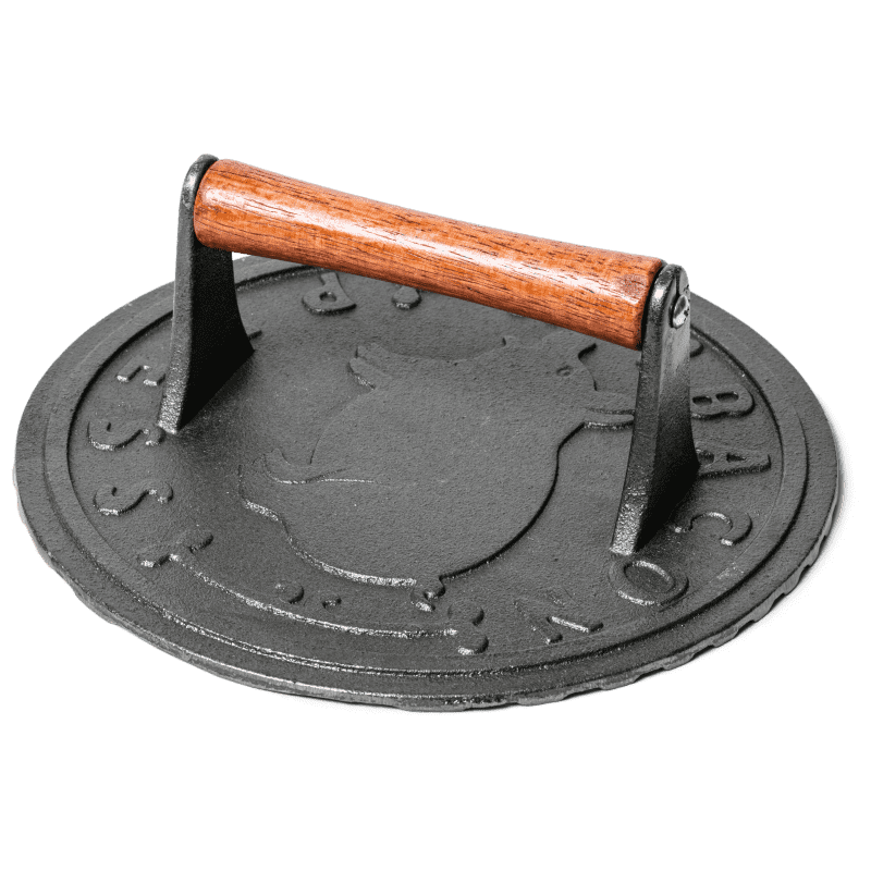 Lodge LGPR3 Cast Iron Round Grill Press