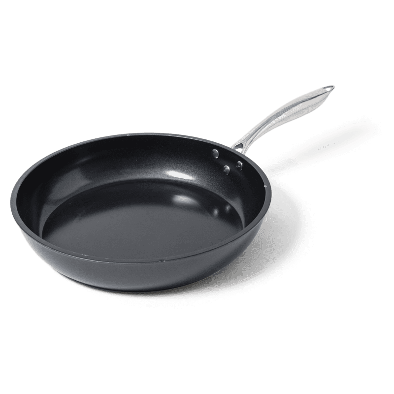 Kyocera Ceramic Nonstick Fry Pan, 12 inch, Black Ceramic Coated Skillet