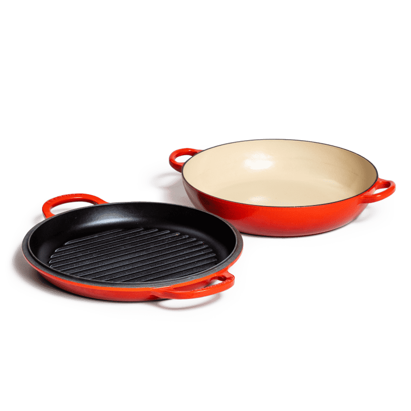 Le creuset round grill pan store