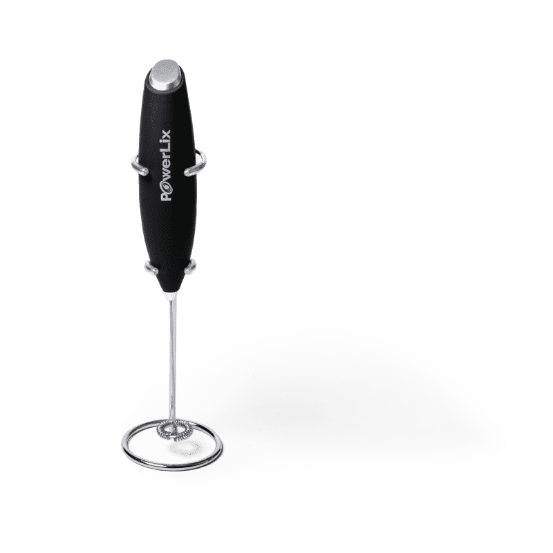 PowerLix Milk Frother Handheld Battery Operated Electric Whisk