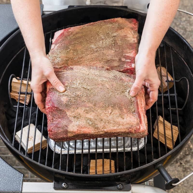 How to Smoke Texas Style Barbecue in a Kettle Grill America s Test Kitchen