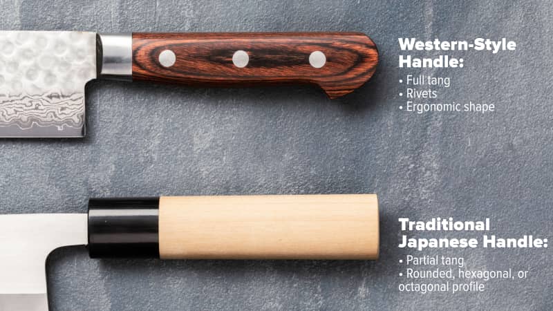 Western- and Japanese-Style Chef's Knives: What's the Difference?