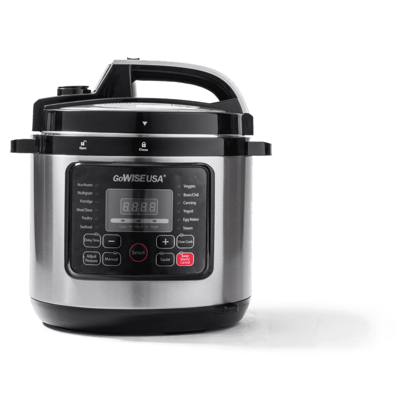 Cooks Fast Pot JR. 2 QT Capacity Multi-Cooker sauté pressure cook