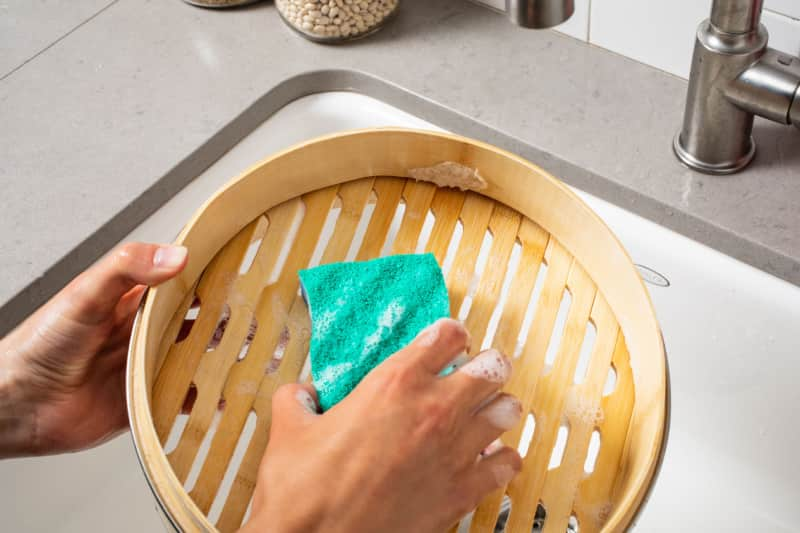 How To Properly Clean And Care For Your Bamboo Steamer Basket