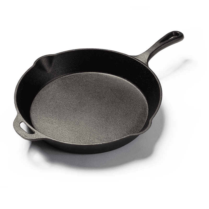 Pre-Seasoned Cast Iron Skillet with Cast Iron Lid 8 in | Cuisinel