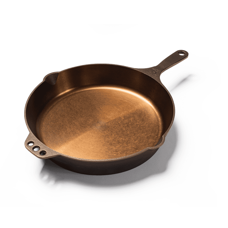 Mini Cast Iron Skillet With Wooden Handle - Perfect For Baking