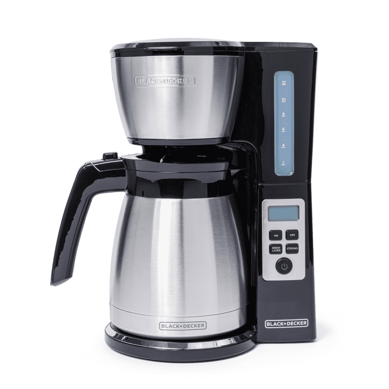 BLACK+DECKER 12 Cup Coffee Maker Machine Thermal Programmable Filter CM2046S