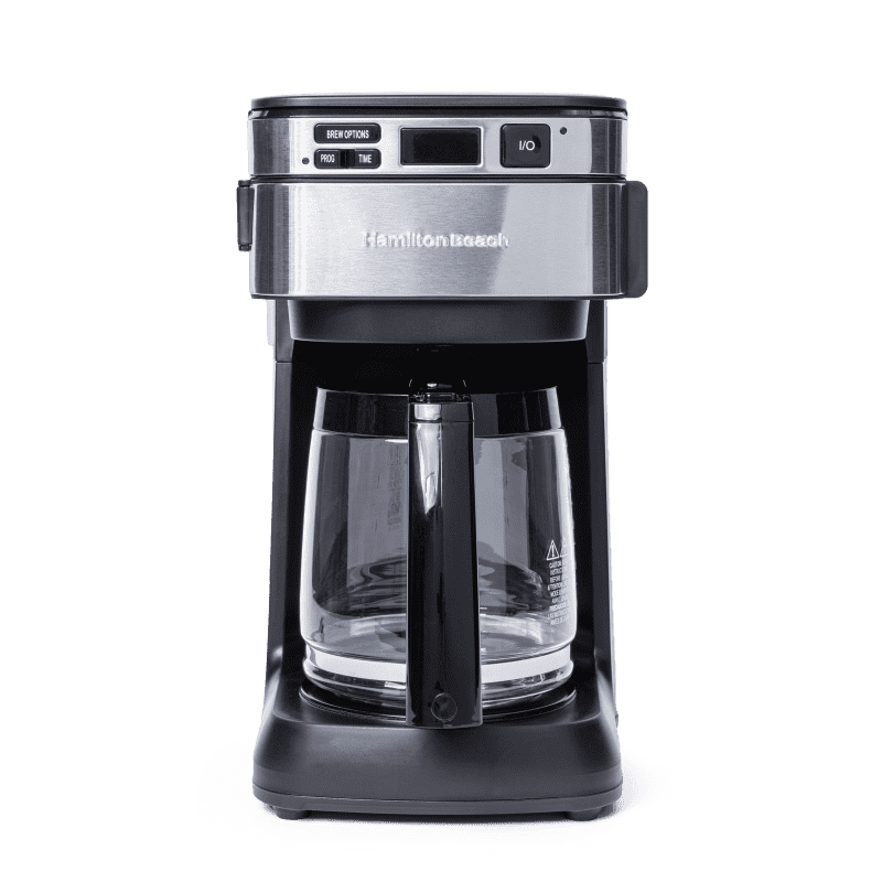 Hamilton Beach 12-Cup Black Stainless Programmable Drip Coffee