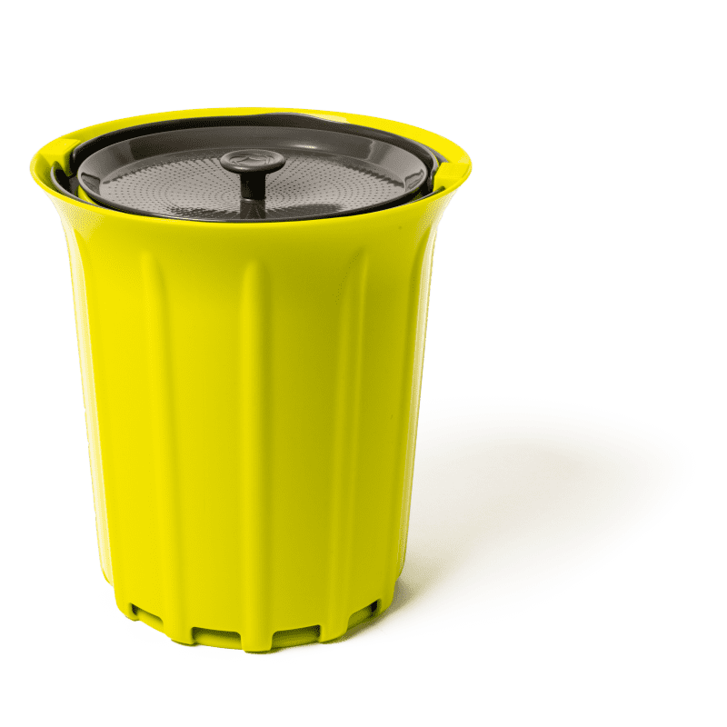 Full Circle Breeze Compost Collector, Countertop, Odor Free, 0.85 Gallon