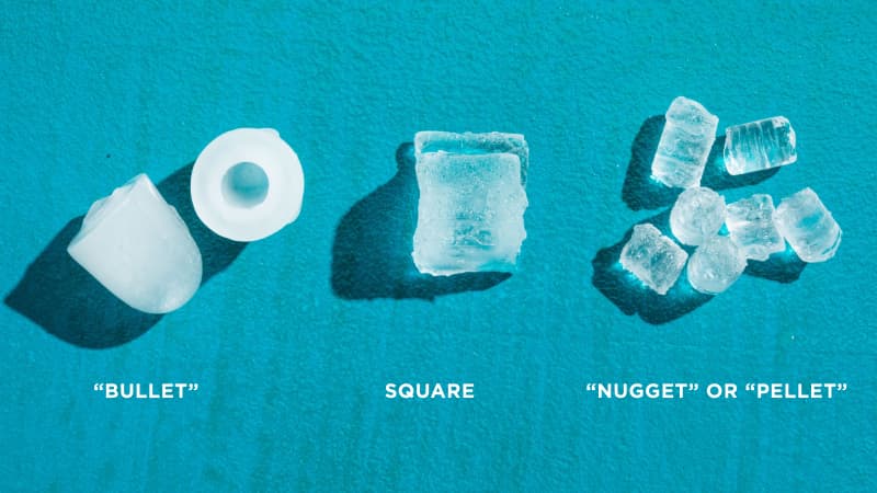 What is the difference between Bullet ice and Nugget ice? – Gevi