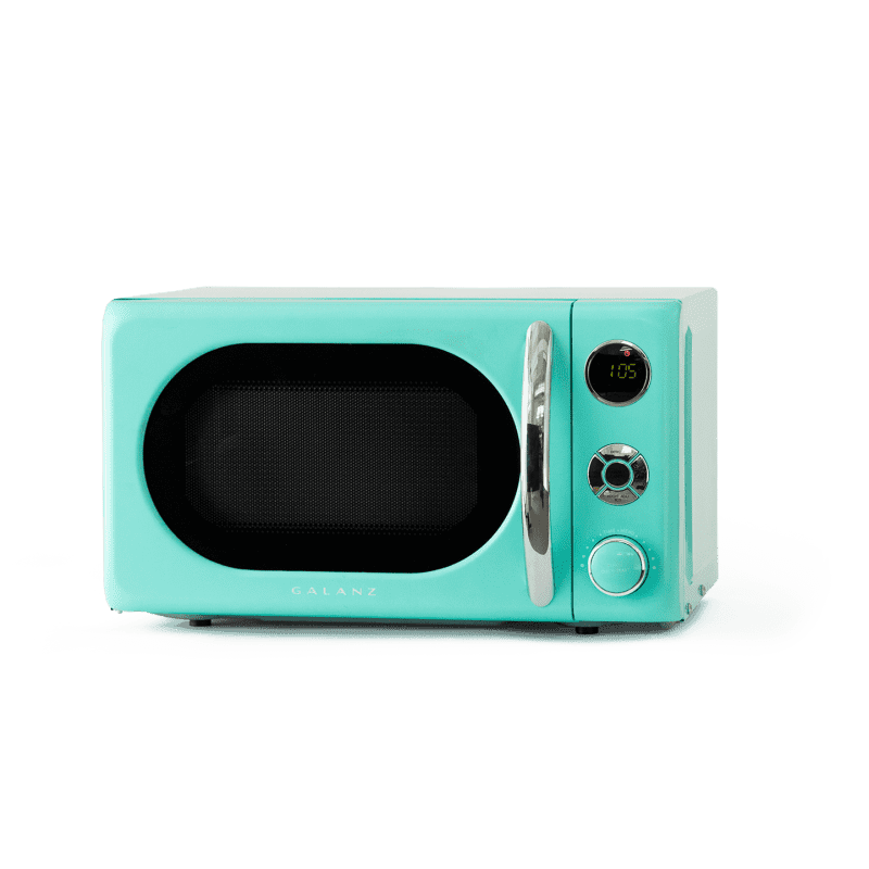 Insignia - 0.7 Cu. ft. Compact Microwave - Mint Green