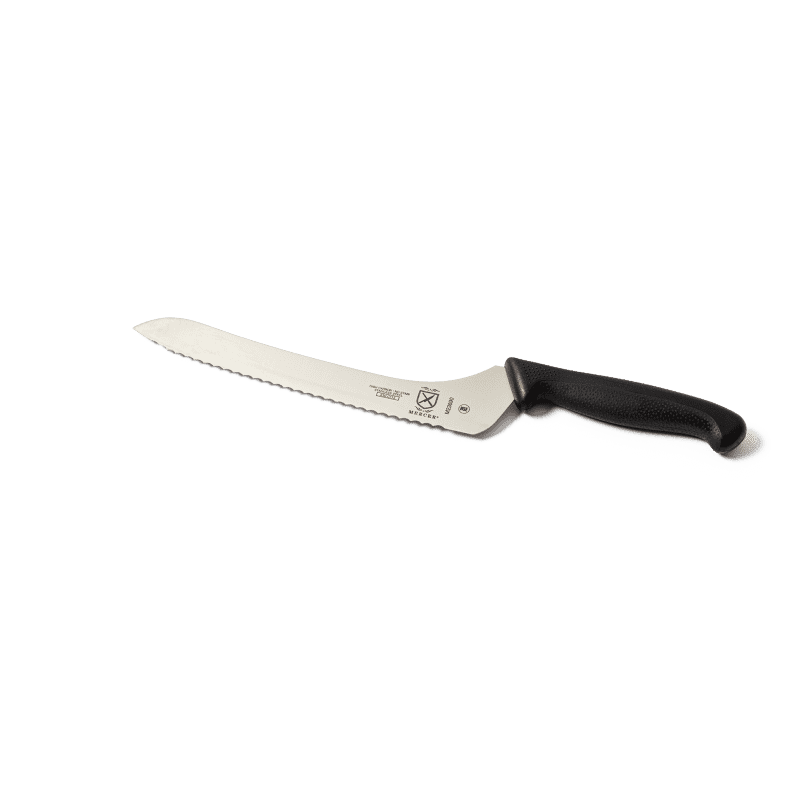 Dexter Russell Sofgrip Offset Serrated Knife 9 inch White Handle