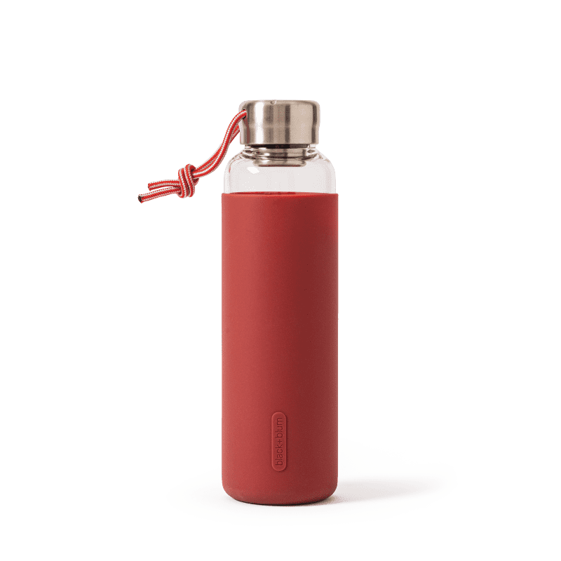 Black+Blum Glass Water Bottle | Olive