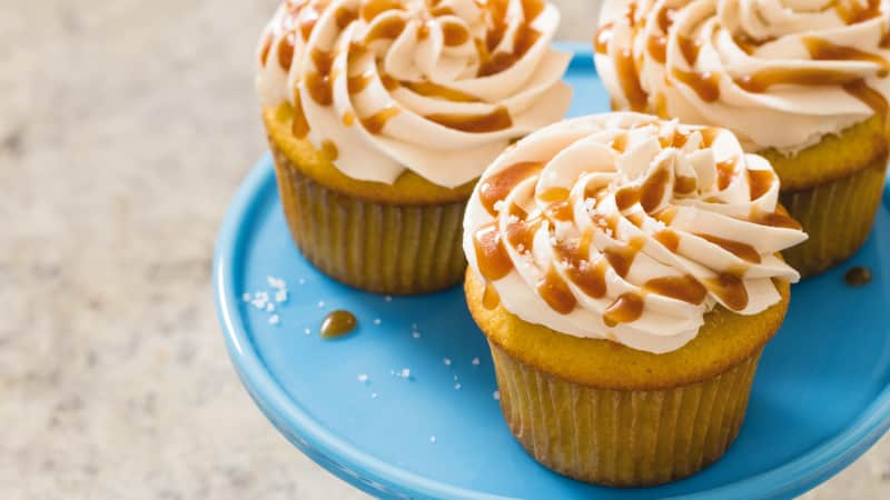 Salted Caramel Cupcakes