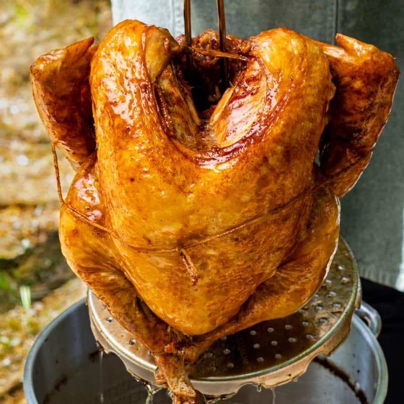 America's Test Kitchen - What's the proper way to take the temperature of  the turkey?⁠ Here's how.