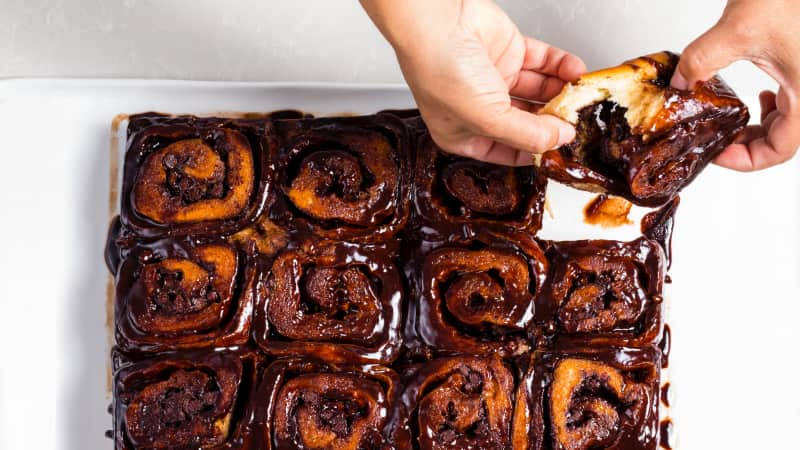 Chocolate Sticky Buns