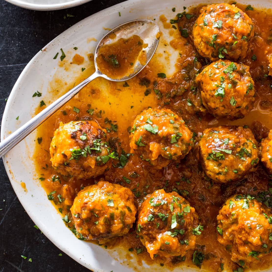 Moroccan-Style Turkey Meatballs