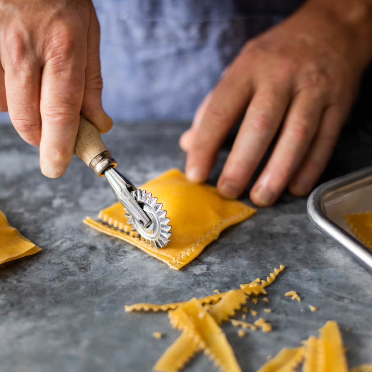 Square Ravioli Stamp 2 inch - Artisan Cooking