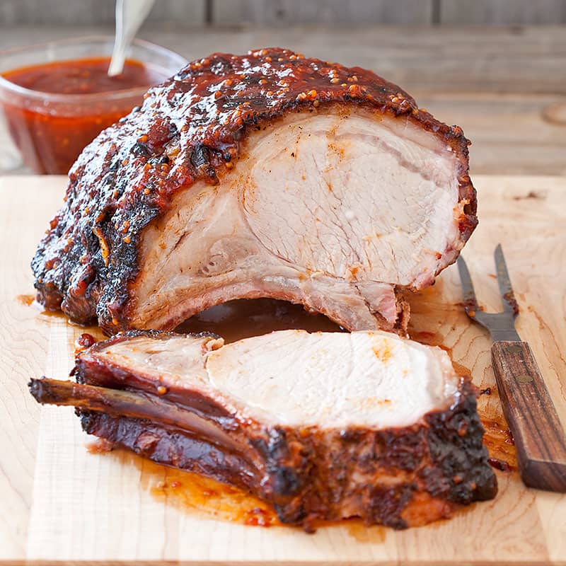 Barbecued Glazed Pork Roast | America's Test Kitchen