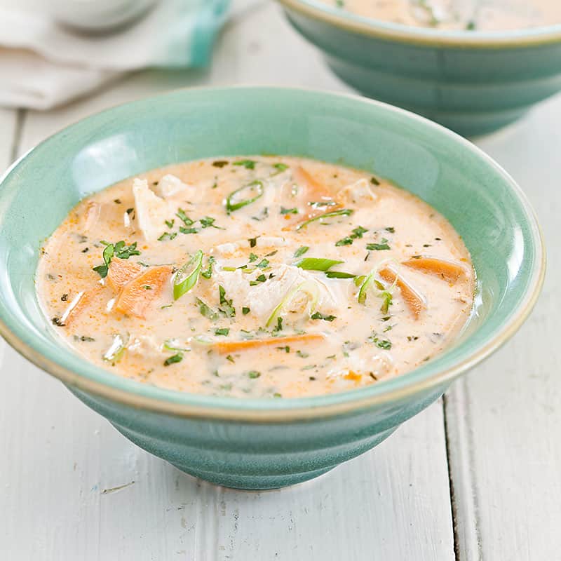 Thai Coconut Chicken Soup | America's Test Kitchen